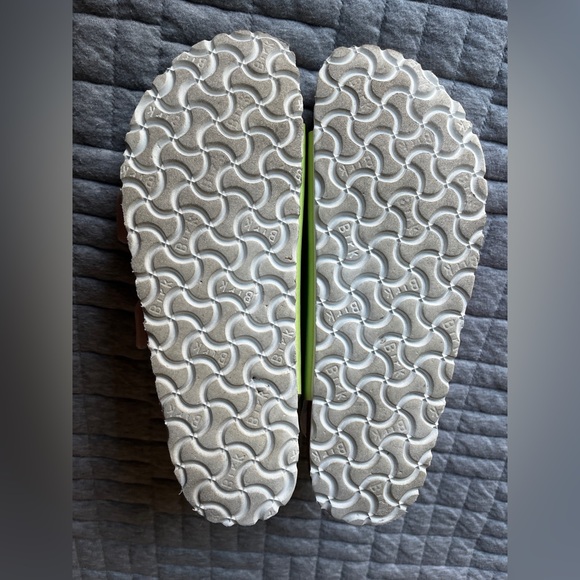 Birkenstock women’s Milano Birko-floor vegan sandals pink green ombre size 40 - Picture 8 of 8